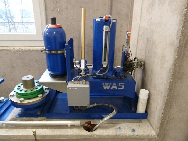 Hydraulikanlage für Wasserkrafttechnik